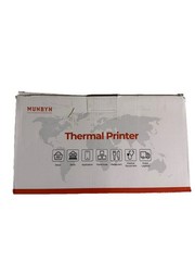 MUNBYN WiFi Receipt Printer 80mm POS Printer USB/Lan/Serial Port for Cash Drawer