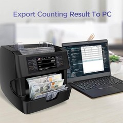 VC-3 Money Counter Machine Mixed Denomination, Value Counting, CIS/UV/IR/MG/MT