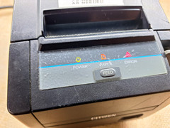 CITIZEN CT-S601 Point of Sale Thermal Printer & Power Cord (Untested)