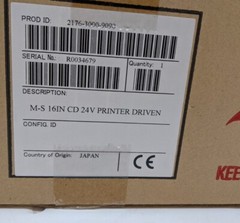 NCR MS 16in CD 24V Printer Driven 2176-3000-9090