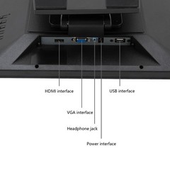Retail Cash Display Register Machine Countertop Cash Register Display Screen