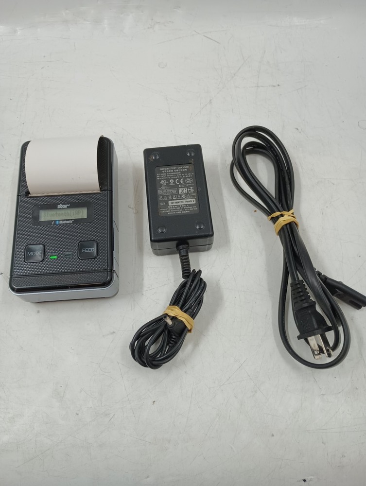 Star SM S220 Bluetooth Mobile Receipt Printer w/Charger – TESTED – EB-20449