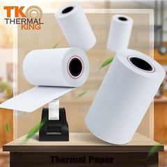 TK Thermal King 2 1/4″x50′ Thermal Paper Receipt Paper, 200 Rolls