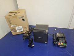 Epson TM-M30 Thermal POS Receipt Printer C31CE95A9822. & ingenico ipp350.