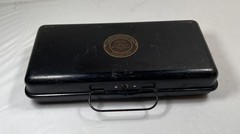 Old Metal Bank Lock Safe Safety Deposit Box Guardian, Savings, And Trust Company