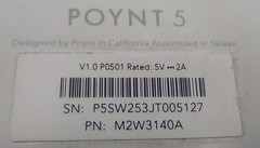 POYNT 5 P0501 Smart Terminal Credit Card POS Machine