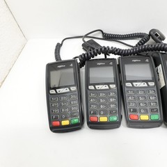 Lot of 4 Ingenico iCT250 Credit Card Terminals ICT250-USPHX05A Untested