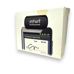 Intuit GoPayment Credit Debit Card Reader Quickbooks 3.5mm Jack Go Payment