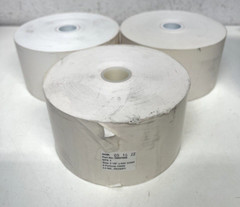 3x Zebra Receipt Paper 10007008 3.125in x 645ft (79.4mm x 196.6m); DT, Z-Perform
