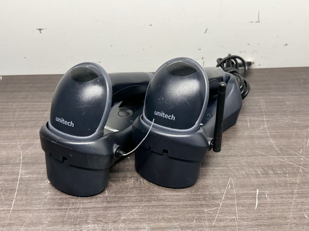 Lot of 2 Unitech MS840 Handheld Barcode Scanners – K6