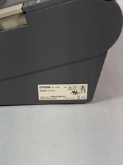 2x EPSON M129H Serial USB Thermal POS Receipt Printer w/ Power Adapter TM-T88IV