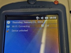 Lot of 2 Unlocked Motorola/Windows Mobile MC75A0 Handheld PC/Scanner + Cradle,