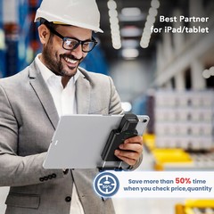 Eyoyo 2D Back Clip Bluetooth Barcode Scanner for IPad,iPhone, Android Phones,PC