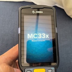 Zebra MC330L Mobile Computer Scanner Main Unit With Battery NEEDS REPROGRAM a