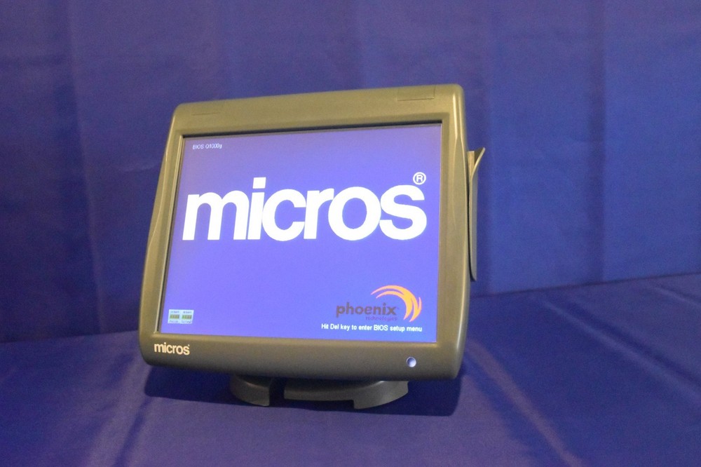 MICROS POS TERMINAL WS-5A Termial Good used Condition, NO STAND