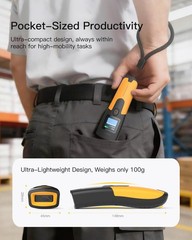 Inateck 2D Wireless Barcode Scanner 1.4 Tft Screen Portable Bluetooth Barcode