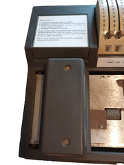 VINTAGE Addressograph CREDIT CARD MACHINE- parts only