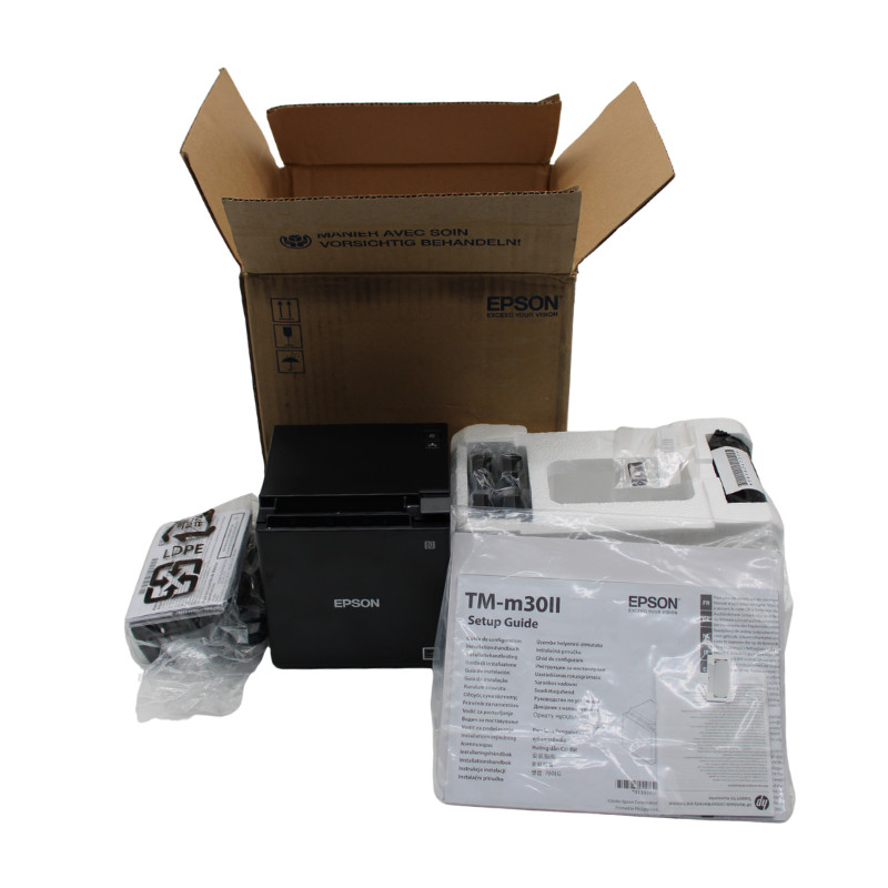 Epson TM-M30II Thermal Bluetooth/Wireless Receipt Printer- NEW IN OPEN BOX