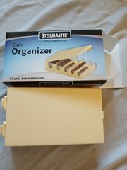 Hard Plastic Coin Organizer Change Sorter Holder MMF Industries – NIB FAST SHIP
