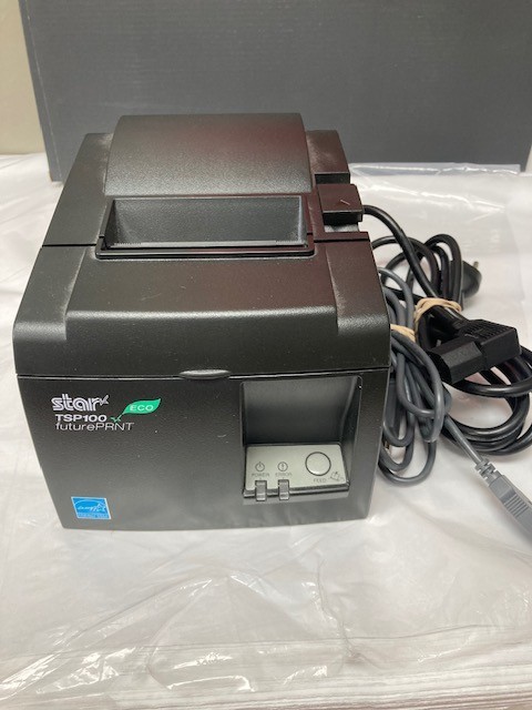 STAR TSP100 ECO FUTURE PRINT Thermal POS Receipt Printer USB (Complete Bundle)