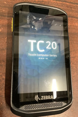 ZEBRA TC20 TC200J ~ TC200J-10C213US BARCODE SCANNER ~ FREE SHIPPING