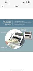 New Accubanker D450 Automatic Counterfeit Bill Detector Money Checker Scanner