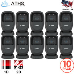PACK OF 10 Zebra DS9308 1D/2D Barcode Scanner Omnidirection POS Hands-Free USB