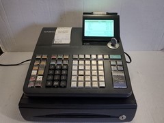 Casio SE-S800 Electronic Cash Register Thermal Print With Program Key Only 1 Key