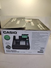 Casio PCR-T500 Electronic Cash Register Thermal Print Manual Drawer Keys