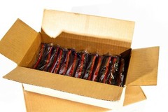 Epson Compatible ERC 30/34/38 Red/Black Cartridge Ribbons, 12 Ribbons/Box