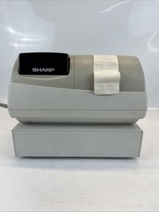 Sharp XE-A201 Cash Register w/ Cash Drawer Key Programmable – PARTS ONLY