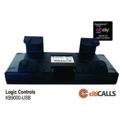 Logic Controls KB9000-USB KB900 Touch Bumpbar, USB Cable – Black