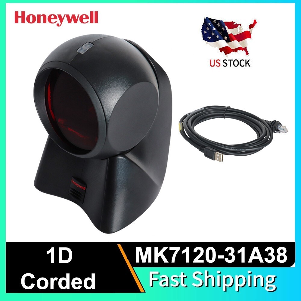 Honeywell Orbit MK7120-31A38 Omnidirectional 1D Laser Barcode Scanner+USB Cable