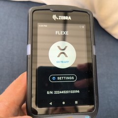 Zebra MC330L Mobile Computer Scanner Main Unit With Battery NEEDS REPROGRAM