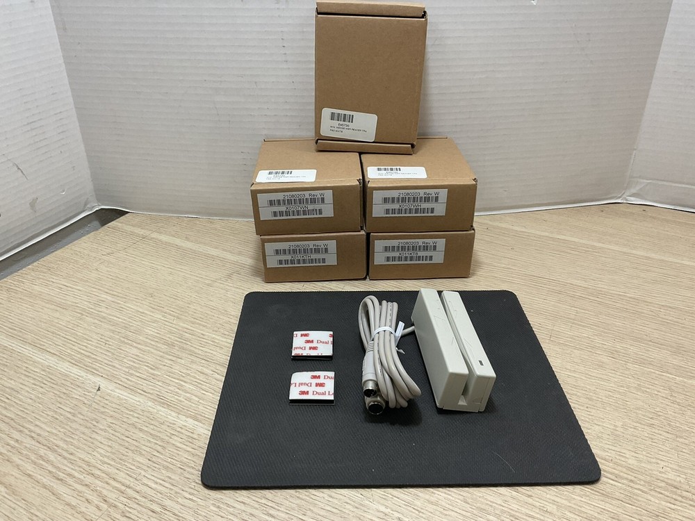 Magtek 210802013 MSR ID Magnetic Stripe Wedge Reader – Beige/MAR378