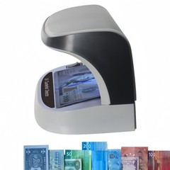 UV Counterfeit Bill Money Detector, Portable, Rechargeable, Lightweight, Bills