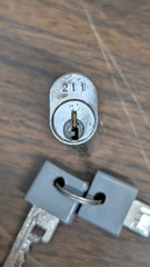 ESP J101–J500 Series 211 Cash Drawer Lock And Key Set Unused V
