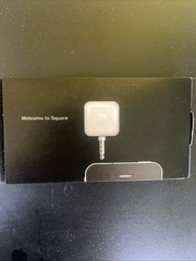 Square A-PKG-0206-01 Credit Debit Card Reader – White for Apple iPhone/ Android