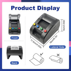 Take a Number Printer Ticket Thermal Printer Ticket Machine with 57Mm Receipt Ti