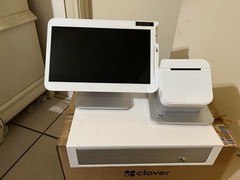 Clover Solo Station with Clover Flex and Receipts Rolls for both Clovers