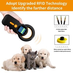 Bluetooth Pet Microchip Reader,3-in-1(2.4GHz Wireless+Bluetooth+USB) Animal U…