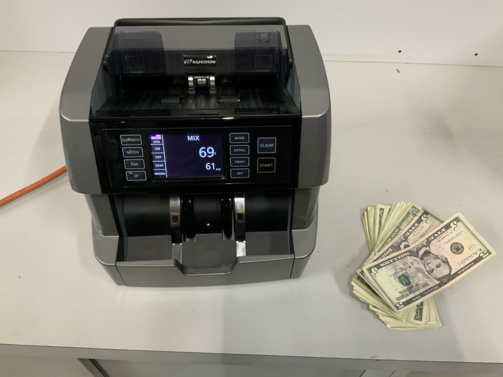 Nucoun VC-7 Bill Counter – BANK-GRADE MIXED VALUE COUNTER BILL COUNTER