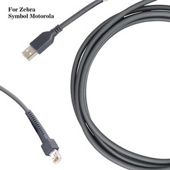 USB 7ft Cable CBA-U01-S07ZAR for Symbol Motorola Barcode