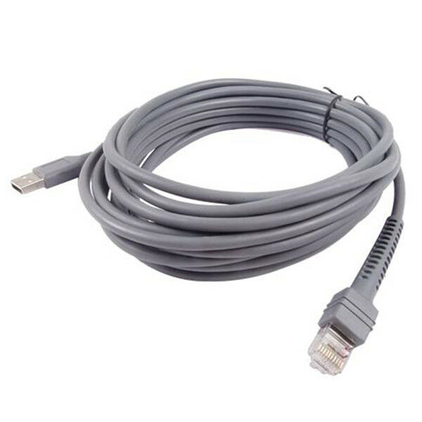16FT 5M USB Cable For Motorola Symbol LS2208 LS4208 DS6708 LS1203 CBA-U10-S15ZAR