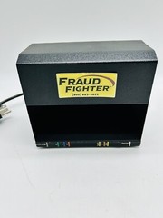Fraud Fighter HD8X2 UV Backlight Fluorescence Counterfeit Fake Bill Detector
