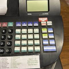 Royal Alpha 1000ML Cash Register Cash Management With Keys