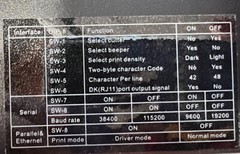 HI SECURE THERMAL receipt printer USB, Serial 203 DPI P/N: HI-PC44uls.