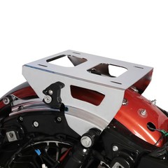 Chopped Trunk Pad Solo Mount Rack Dock Base Plate Harley Touring 2014-2025