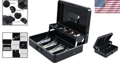 Combination Lock Cash Box for Home and Office