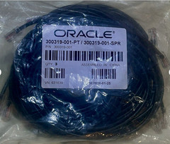 Oracle Micros Printer Cable IDN RJ45 Male 8-Pin to RJ12 Male 6-Pin 10′ (3-PACK)